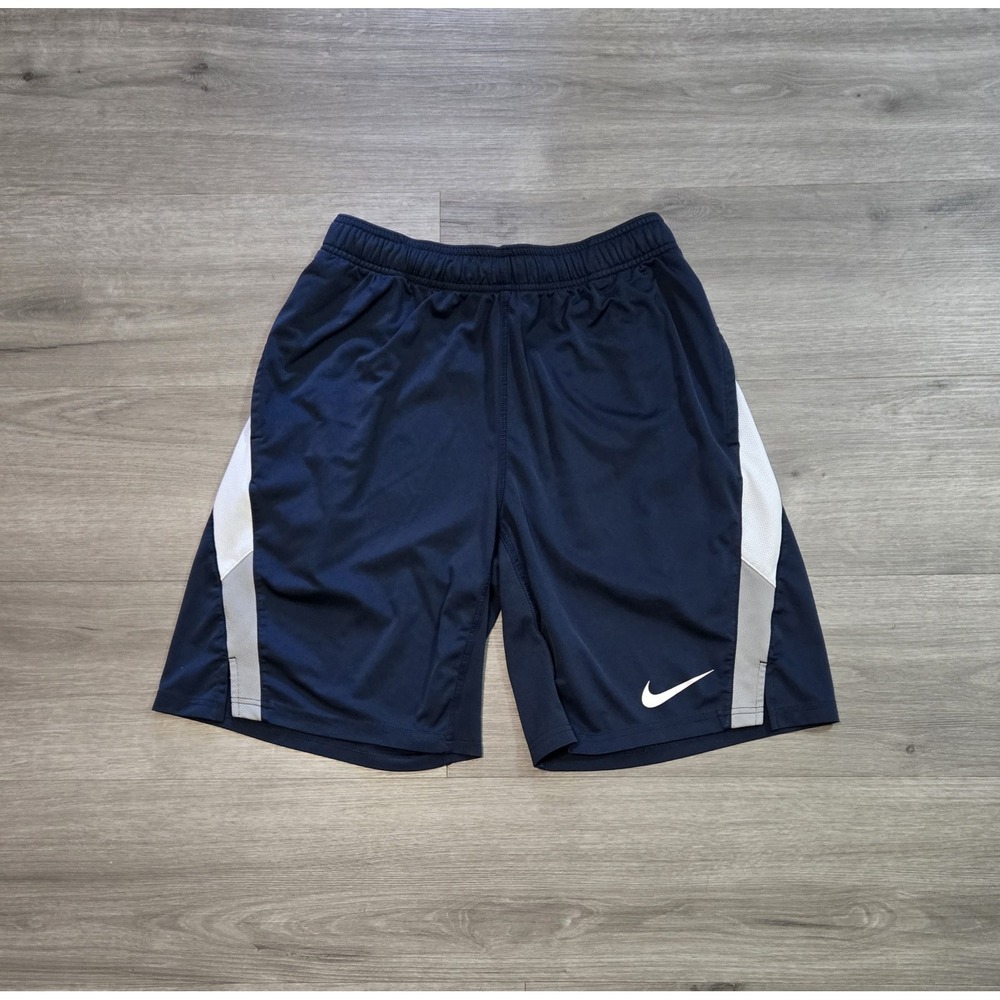 Nike Dri-Fit Basketball Shorts Men's Size Small Navy Blue
